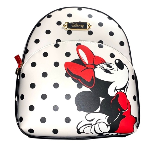 Primark Handbags - Disney Minnie Mouse Polka Dot Backpack by Primark - NWT